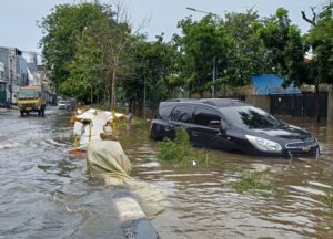Read more about the article BPBD: Banjir Akibat Curah Hujan Tinggi di Jakarta Utara Telah Surut Minggu Malam